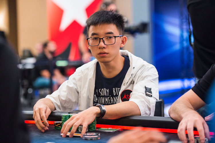 Haoxiang Wang_2018 EPT Barcelona_Main Event_Day 5_Giron_8JG0756